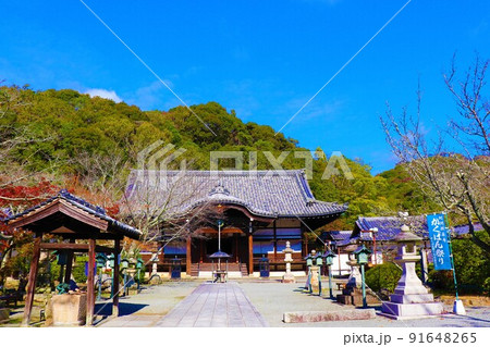 根来寺　秋の風景 91648265