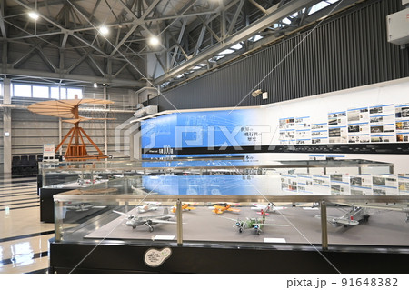 あいち航空ミュージアムの名機の精密模型 91648382