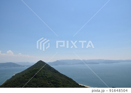 鷲ケ峰展望台からの景色　香川 91648504
