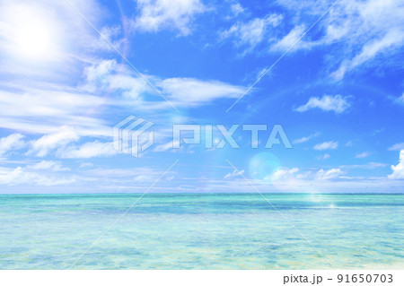 【ハワイ】天国の海。サンドバー。  91650703