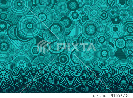Abstract psychedelic background with circles and lines of various widths in retro optical illusion style. Abstract psychedelic background with circles and lines of various widths in retro optical illusion style. 91652730