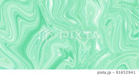 Transparent Green creativity, modern art. Ink colors are amazingly bright, luminous, translucent, free-flowing, and dry quickly. Natural pattern, luxury. Abstract artwork, trendy style 91652941