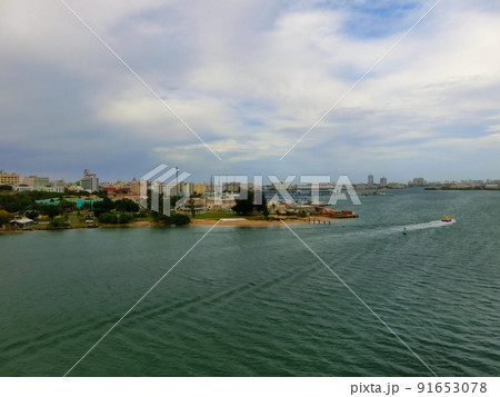 Skyline of San Juan, Puerto Rico 91653078
