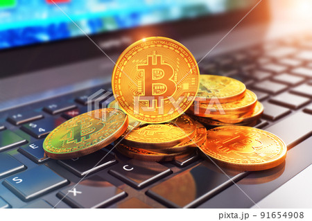 Bitcoin stock exchange trading business financial concept Bitcoin stock exchange trading business financial concept 91654908
