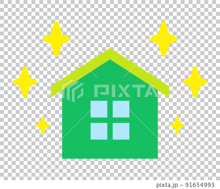 新築の家のアイコン 91654993
