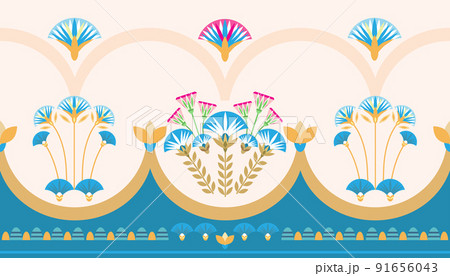Egypt border pattern 18 91656043