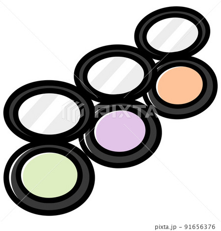 コントロールカラーのカットイラスト 91656376