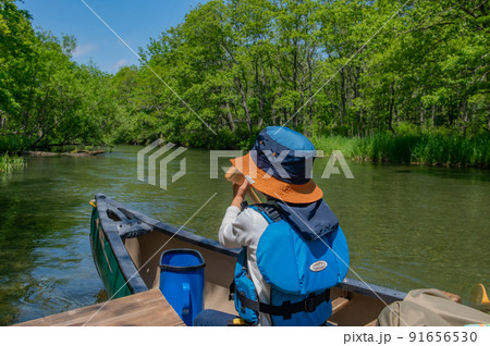 釧路川源流 初夏のカヌー行 釧路川源流 初夏のカヌー行 91656530