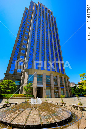 東京　渋谷区広尾の都市風景　恵比寿プライムスクエア 91657592