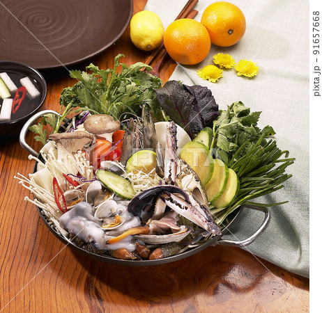 ヘムルタン 韓国料理 シーフード 91657668