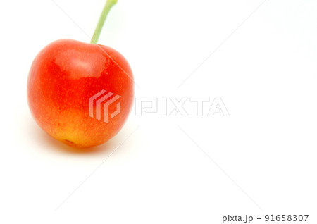 さくらんぼ　サクランボ　ひとつ　一粒 91658307