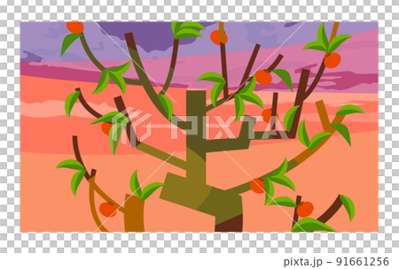 日本の美しい四季を織りなす古民家と合掌作り。 背景としても壁紙としてもご利用ください。 91661256