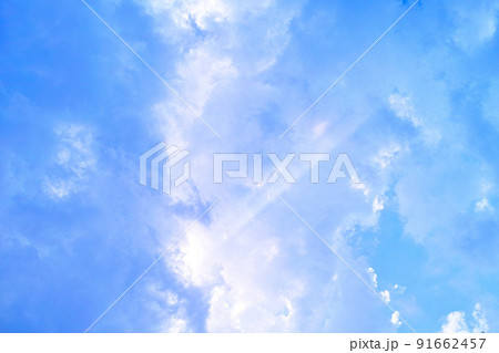 青空と雲イメージ 青空と雲イメージ 91662457