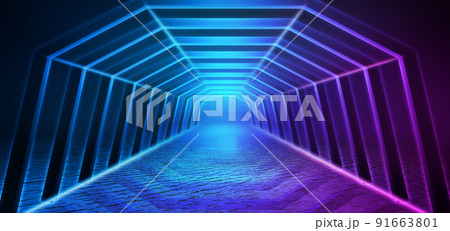立体 3次元 3D 91663801