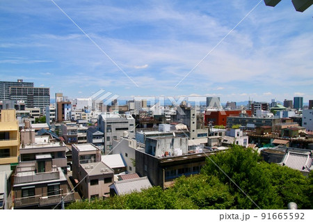 大垣城からの眺望・北方面（岐阜県・大垣市） 91665592