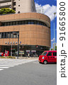 豊島郵便局と郵便車 91665800