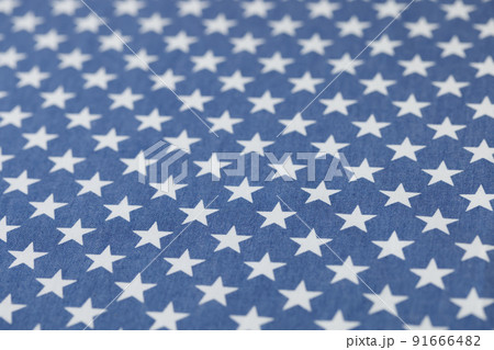 Blue smooth fabric with white stars texture background Blue smooth fabric with white stars texture background 91666482