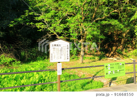 三朝温泉 足湯「かじかの湯」 三朝温泉 足湯「かじかの湯」 91668550