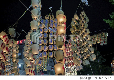 秋田竿燈祭り 秋田竿燈祭り 91671517