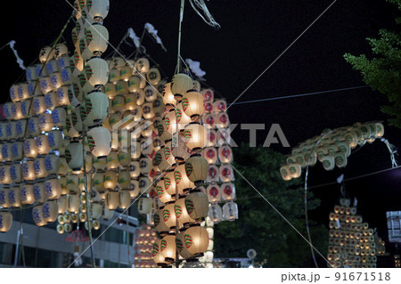 秋田竿燈祭り 秋田竿燈祭り 91671518