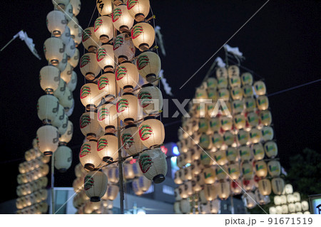 秋田竿燈祭り 91671519