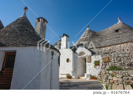 アルベルベッロの世界遺産の街並み	 91676764