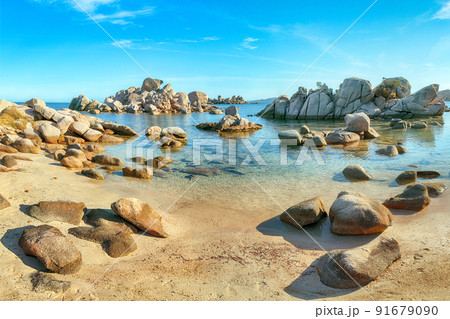 Fabulous view of Palombaggia and Tamaricciu beaches. Fabulous view of Palombaggia and Tamaricciu beaches. 91679090