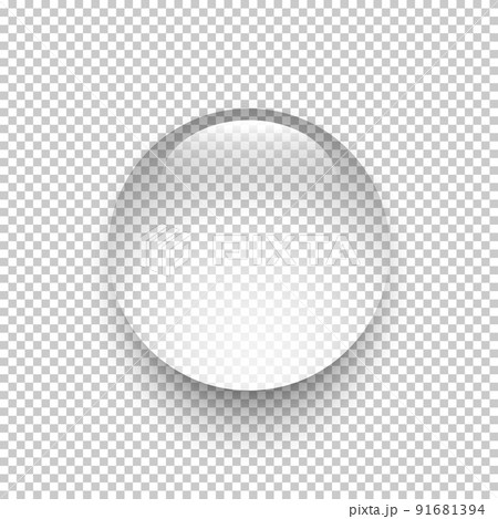 Water drop on grey background. Liquid droplet of rain and dew vector illustration. Wet clear aqua in light. Abstract pure fresh nature element, realistic macro design. Water drop on grey background. Liquid droplet of rain and dew vector illustration. Wet clear aqua in light. Abstract pure fresh nature element, realistic macro design. 91681394