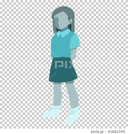 Blue girl Blue girl 91682349