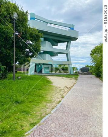 福岡・志賀島の潮見公園展望台 福岡・志賀島の潮見公園展望台 91685028