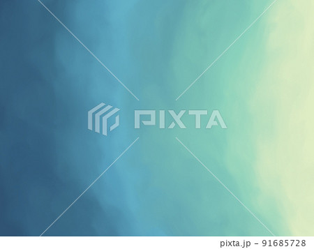 幻想的な水色の水彩テクスチャ背景 91685728