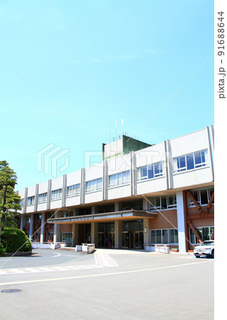 豊川市、豊川市役所の風景 91688644