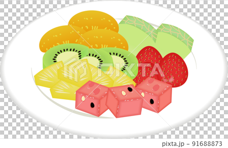 フルーツ盛り合わせ フルーツ盛り合わせ 91688873
