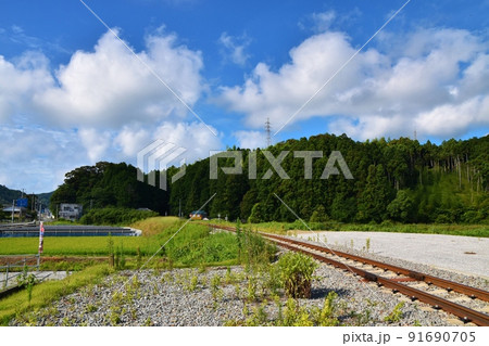 夏の阿波海南駅 徳島 夏の阿波海南駅 徳島 91690705