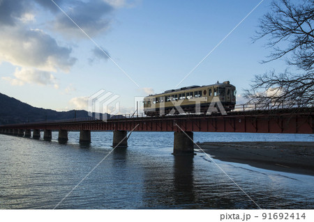早春の丹後鉄道下り 91692414