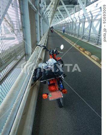 しまなみ海道をハンターカブで渡る しまなみ海道をハンターカブで渡る 91693009