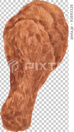 Chicken farm and food icon watercolor png 91693326