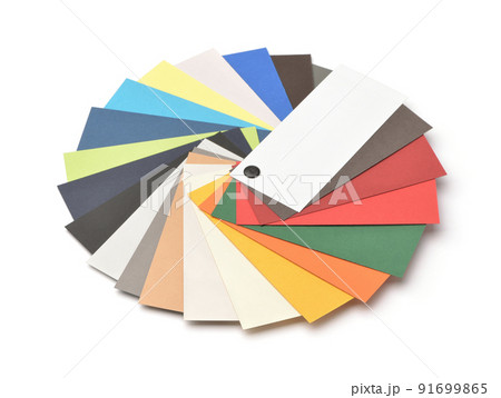 Fan of cardstock paper samples Fan of cardstock paper samples 91699865