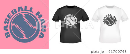 Baseball Mama typography design for t-shirt stamp, tee print, applique, badge, label clothing, or other printing product. Vector illustration Baseball Mama typography design for t-shirt stamp, tee print, applique, badge, label clothing, or other printing product. Vector illustration 91700743