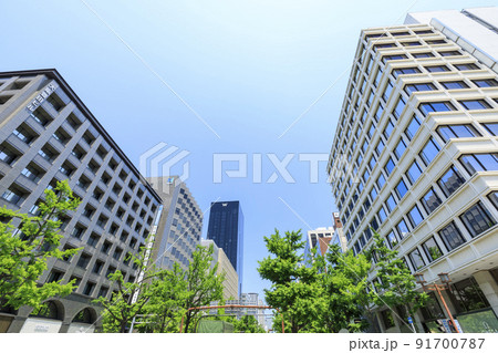 大阪市中央区南船場　初夏の御堂筋 91700787