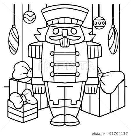 free detailed coloring pages nutcracker