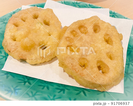 九州名物・れんこん天ぷら 91706937