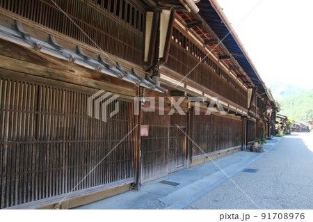 奈良井宿・中山道（長野県・塩尻市） 91708976