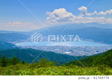 高ボッチ高原（長野県・岡谷市、塩尻市） 91709776