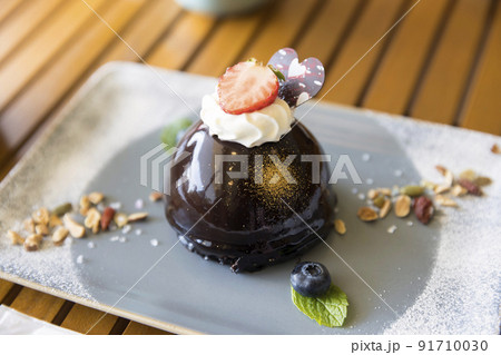 デザートプレート　チョコレートケーキ 91710030