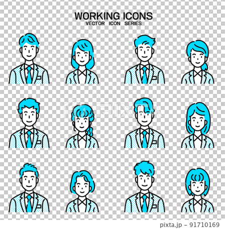 ビジネス 人物 イラスト ビジネス 人物 イラスト 91710169