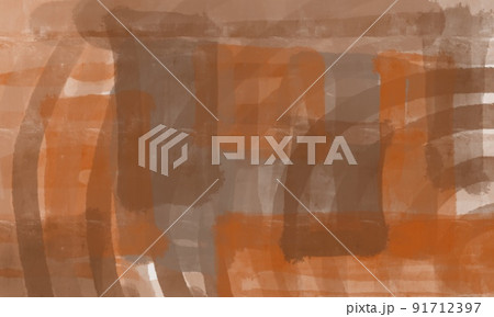 茶色　土の背景 91712397