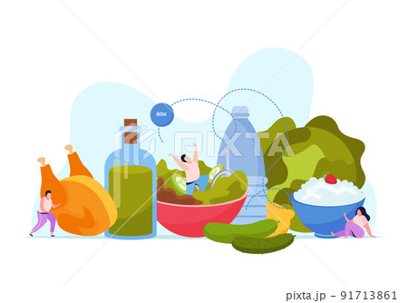 Ketogenic Diet Products Composition 91713861