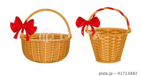 Bow Baskets Realistic Set Bow Baskets Realistic Set 91713882