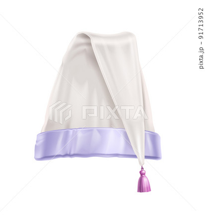 White Sleeping Hat Composition 91713952